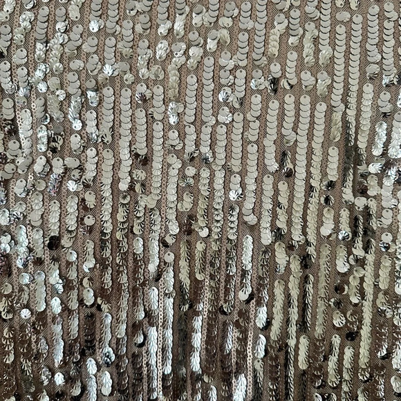 By Together Silver Sequin Crop Top - Picture 2 of 6